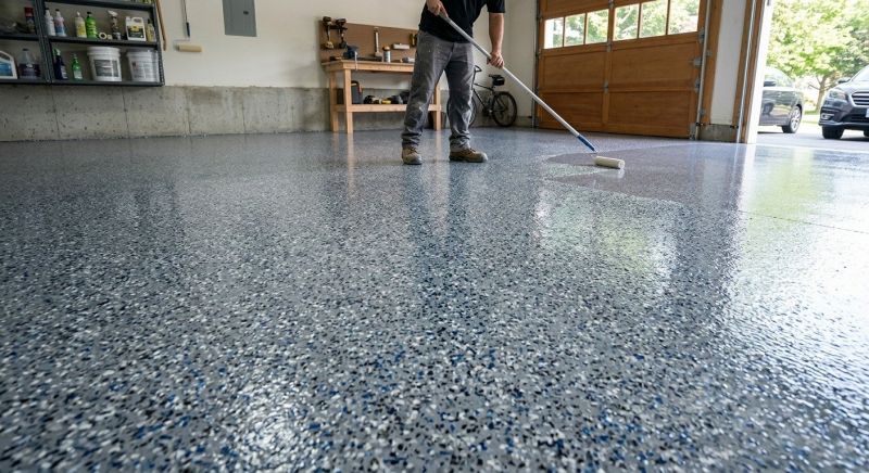 Basement Floor Epoxy Service in Charlotte, NC