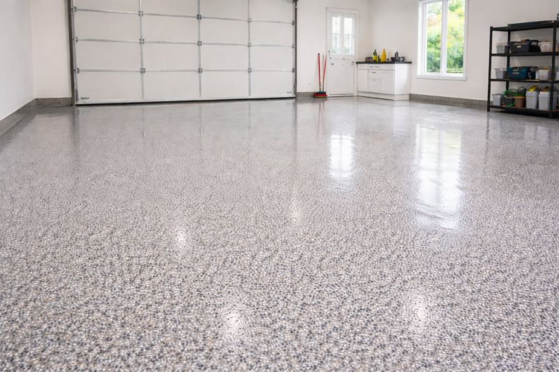 Garage Floor Epoxy Installation in Winston Salem, NC