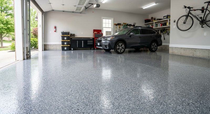 Garage Floor Renovation in Loudoun County, VA
