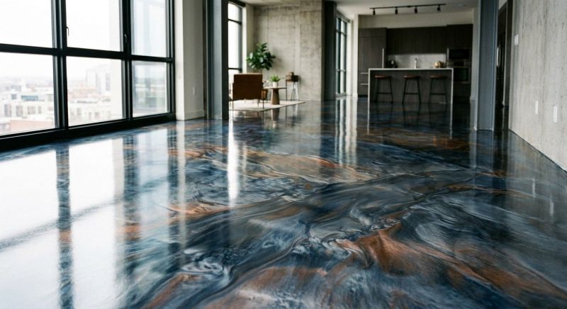 Metallic Epoxy Service in Fairfax, VA