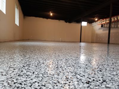 Basement Floor Epoxy Service in Greensboro, NC