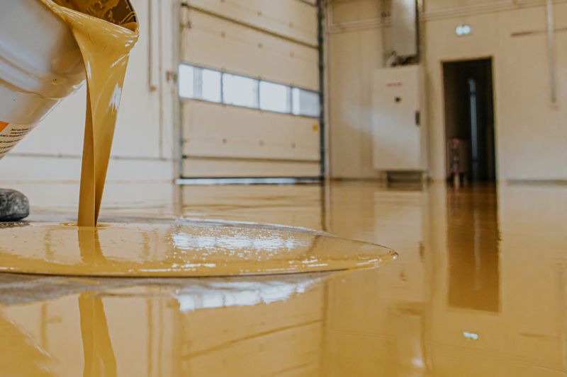 Garage Floor Epoxy Installation in Columbia, SC