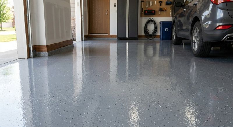 Garage Floor Epoxy Installation in Frederick, MD