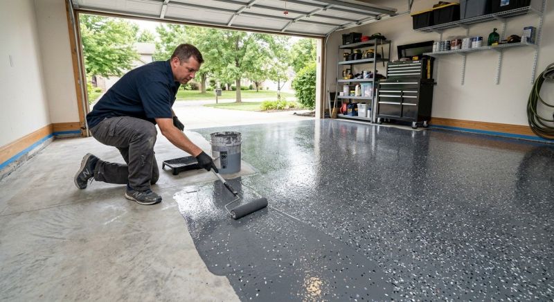 Garage Floor Resurfacing in Winston Salem, NC