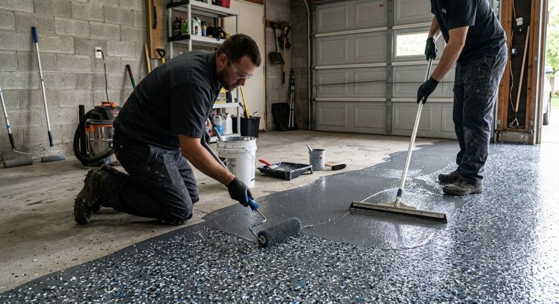 Garage Floor Resurfacing in Charlotte, NC