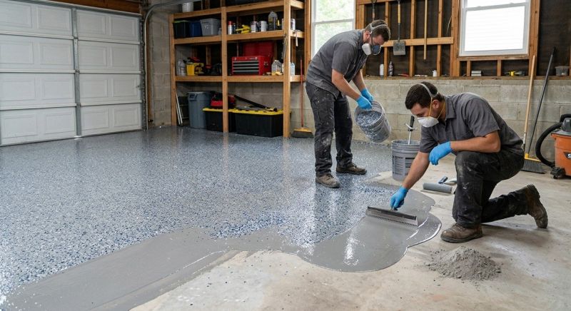 Garage Floor Resurfacing in Fairfax, VA