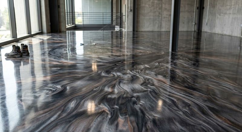 Metallic Epoxy Service in Greensboro, NC